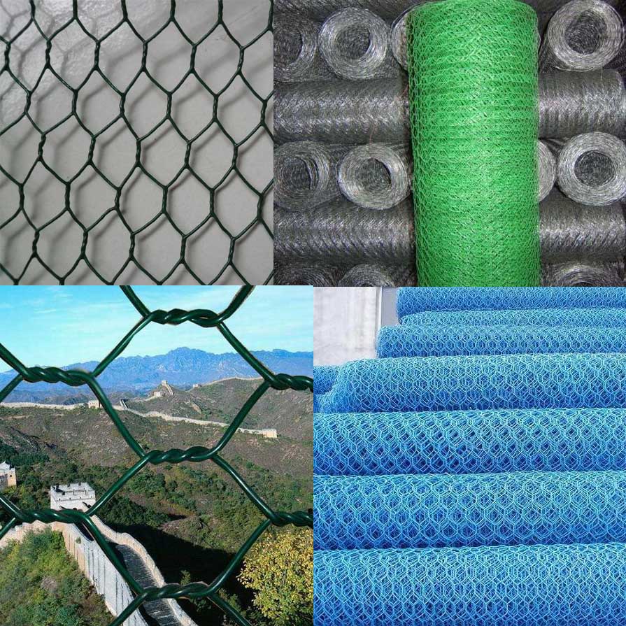 Hexagonal mesh: harmonious coexistence of nature and engineering