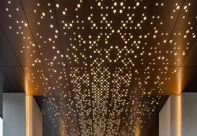 Perforated Metal Ceiling